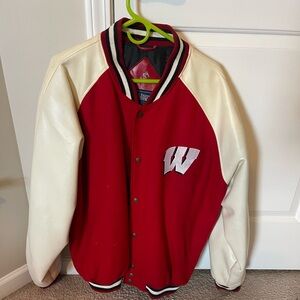 Vintage Wisconsin Varsity Jacket XL